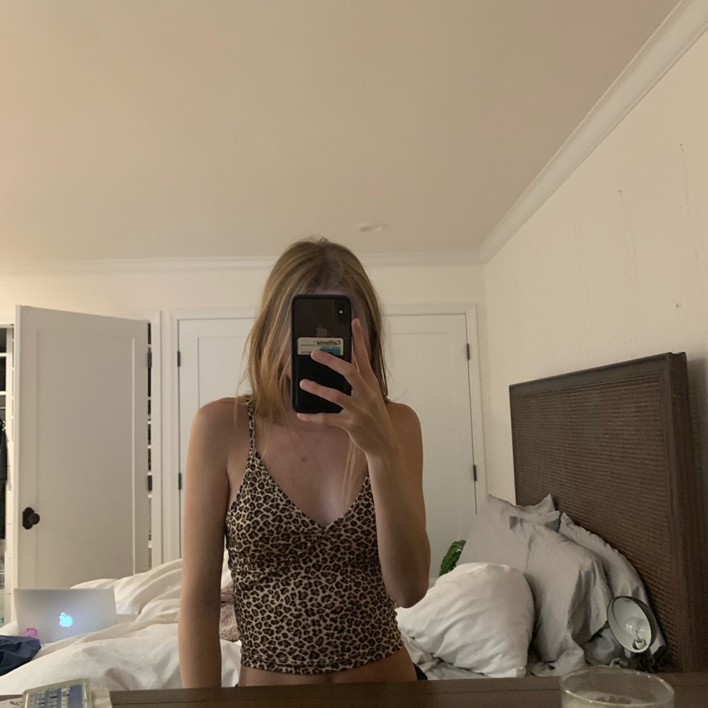 Urban Outfitters Cheetah print top!
